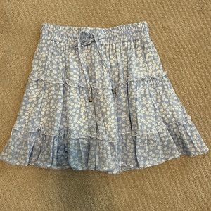 Princess Polly Layered Ruffle Hem Floral Skirt - US2 AU/UK 6 EU 34